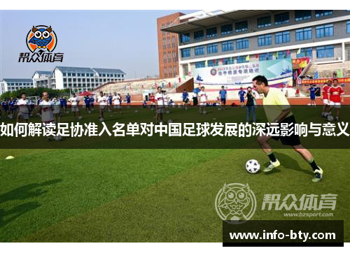 如何解读足协准入名单对中国足球发展的深远影响与意义