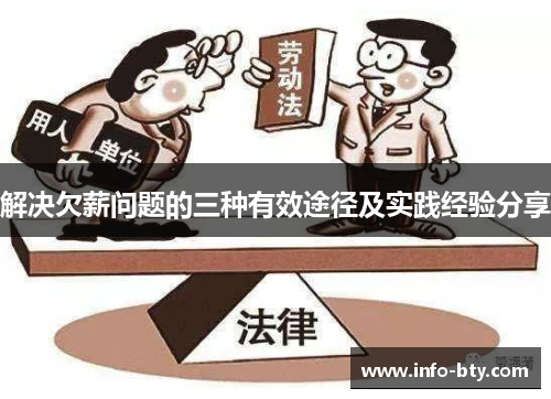 解决欠薪问题的三种有效途径及实践经验分享